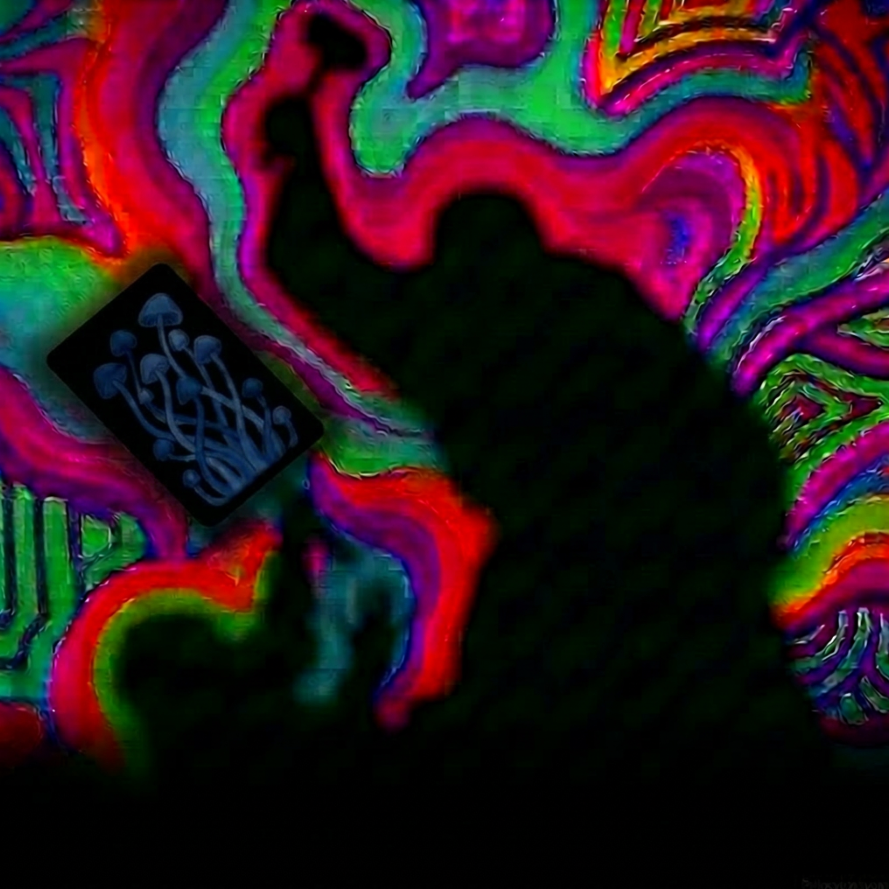 All Rise artwork: a silhouetted figure raising a gavel amid swirling psychedelic colours.